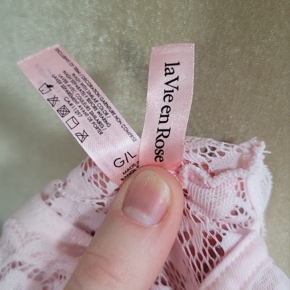 Large Bralette Racer Back La Vie en Rose - Picture 4 of 4